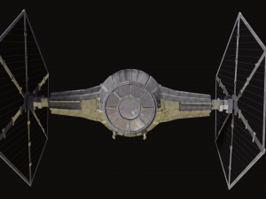 star wars tie fighter 3D 모델
