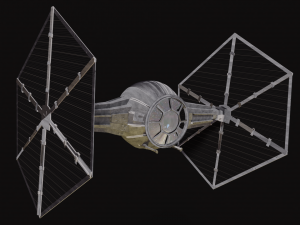 star wars tie fighter 3D 모델