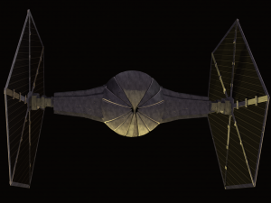 star wars tie fighter 3D 모델