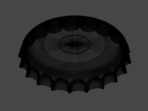 bottle cap 3D Model