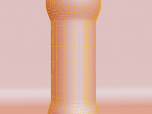 mineral water bottle 3D मॉडल