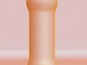 mineral water bottle 3D Model