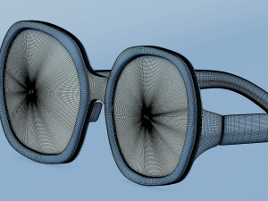 woman sunglasses 3D 모델