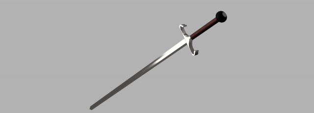 sword of the wings 3Dモデル .c4d .max .obj .3ds .fbx .stl .blend 