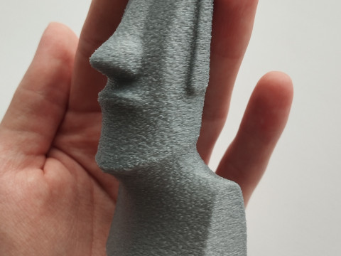 Moai Model Cetak 3D