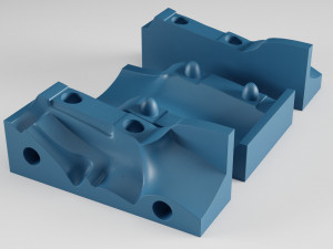 Moai mold Modelo de Impressão 3D