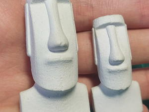 Moai mold Modelo de Impressão 3D