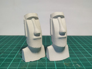 Moai mold Modelo de Impressão 3D