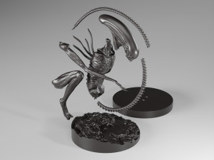 Alien praetomorph Modelo de Impressão 3D