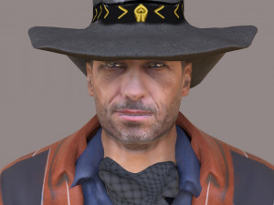 cowboy 3D Model