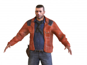 cowboy 3D Model
