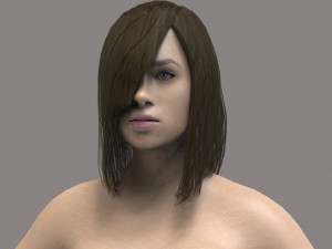 warrior woman 3D Model