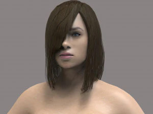 warrior woman 3D Model