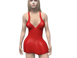 blonde 3D Model