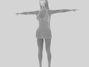 blonde 3D Model