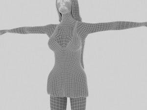 blonde Modelo 3D