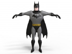 batman cartoon 3D 模型