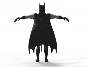 batman cartoon 3D Model