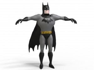 batman cartoon 3D 模型