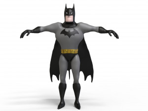 batman cartoon 3D 模型