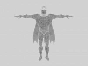 batman cartoon 3D 模型