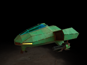 aircraft tank Modello 3D