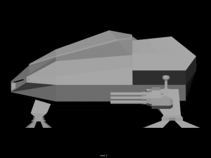 aircraft tank Modello 3D