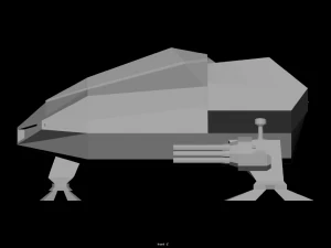 aircraft tank 3D Model