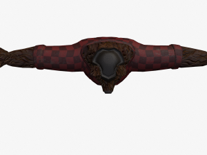 Bear lumberjack 3D Model