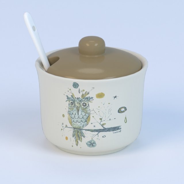 sugar bowl Modèle 3D .c4d .max .obj .3ds .fbx .stl .blend 