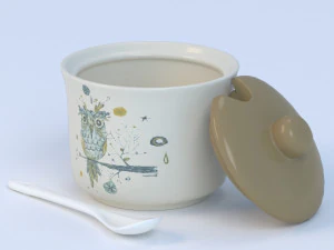 sugar bowl 3D Model