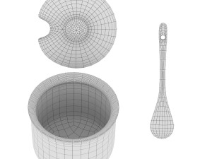 sugar bowl Modèle 3D