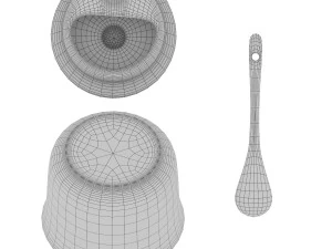 sugar bowl 3D Model