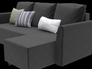 sofa brissund Modelo 3D