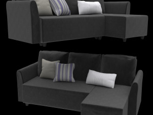 sofa brissund Modelo 3D