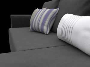 sofa brissund Modelo 3D