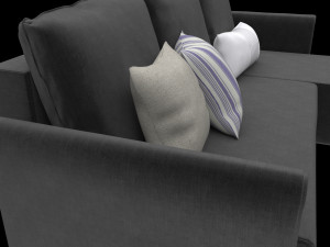 sofa brissund Modelo 3D