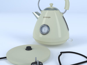 electric kettle gorenje k17cli 3D 모델
