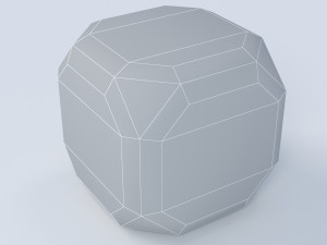 whiteblack dice 3D 模型