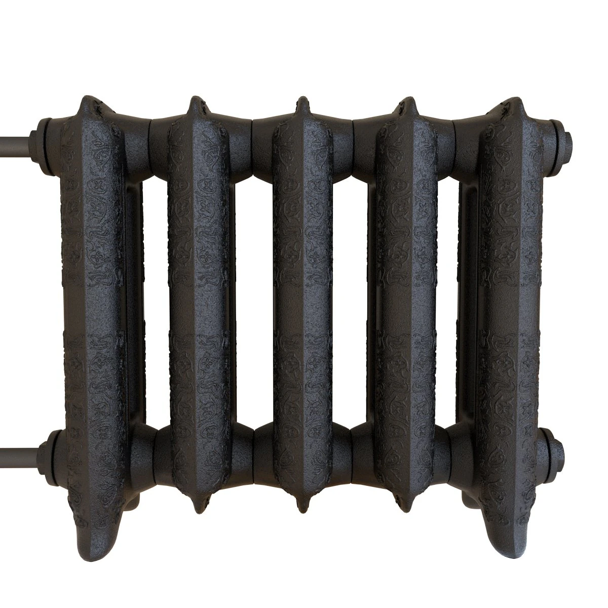 iron radiator 3D Model .c4d .max .obj .3ds .fbx .stl .blend