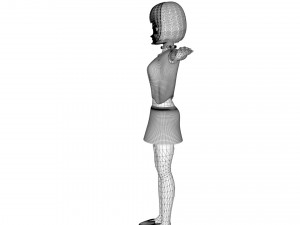 Girl kalr Model 3D