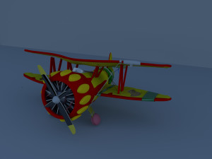 Stuart little plane 3D Model