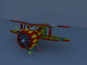 Stuart little plane 3D Model