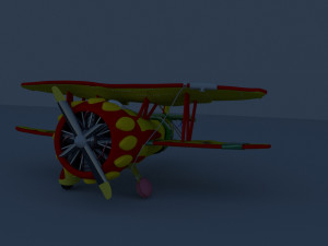 Stuart little plane 3D Model