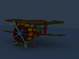 Stuart little plane 3D Model