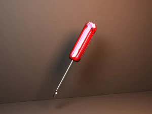 śrubokręt Model 3D