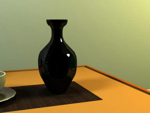 테이블 4 1 3D 모델