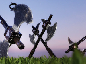 ax 3D 모델