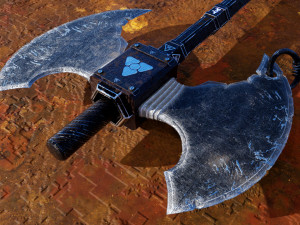 ax Modelo 3D