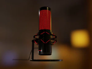 hyperxマイクモデリング 3Dモデル